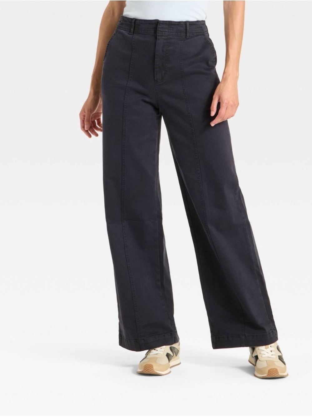 Universal Thread Black Wide-Leg High-Rise Pants b154s